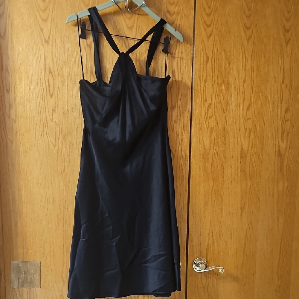 Elegant Black Midi Dress